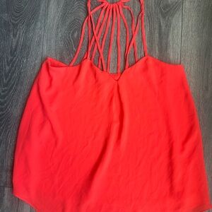 Express neon peach Strappy Women's tank Top